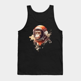 Monkey Astronaut Tank Top